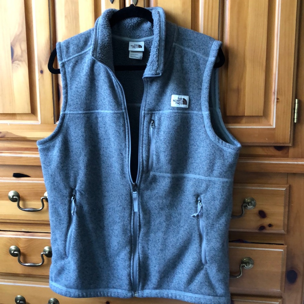 The north face vests